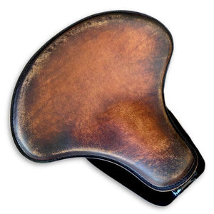 2015-2023 Indian Scout Bobber Tractor Seat Mounting Kit Brown On Brown Distressed Spring
