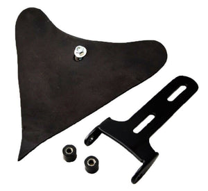 2010-2022 Spring Seat Sportster Black Dis Harley Hand tooled Rivets Mounting Kit