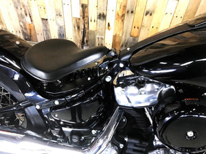 2018-24 Harley Softail Spring Conversion Mounting Kit  Black Seat 15x14"  P-Pad