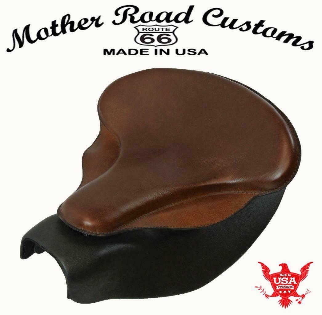 2014-2021 Indian Chief Custom Bomber Brown Leather Spring Seat Mounting  Kit bs