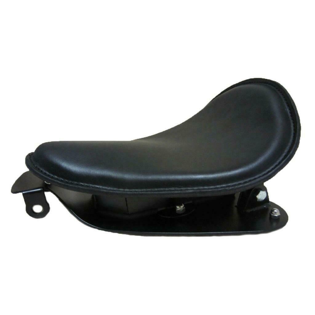 2007-2009 Harley Sportster Seat Rigid Mounting Kit Fits All Models Black Leather - Mother Road Customs