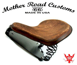 2015-20 Indian Scout & Bobber Spring Seat Mounting Conversion Kit Brn D Leather - Mother Road Customs