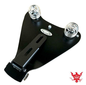 2004-2006 Sportster Harley Spring Seat Mounting Kit Davidson Tooled Blk Dist ccs - Mother Road Customs