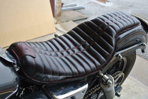1996-2005 Seat Harley Dyna Blk On The Frame Fits All Models Low Rider Super Wide - Mother Road Customs