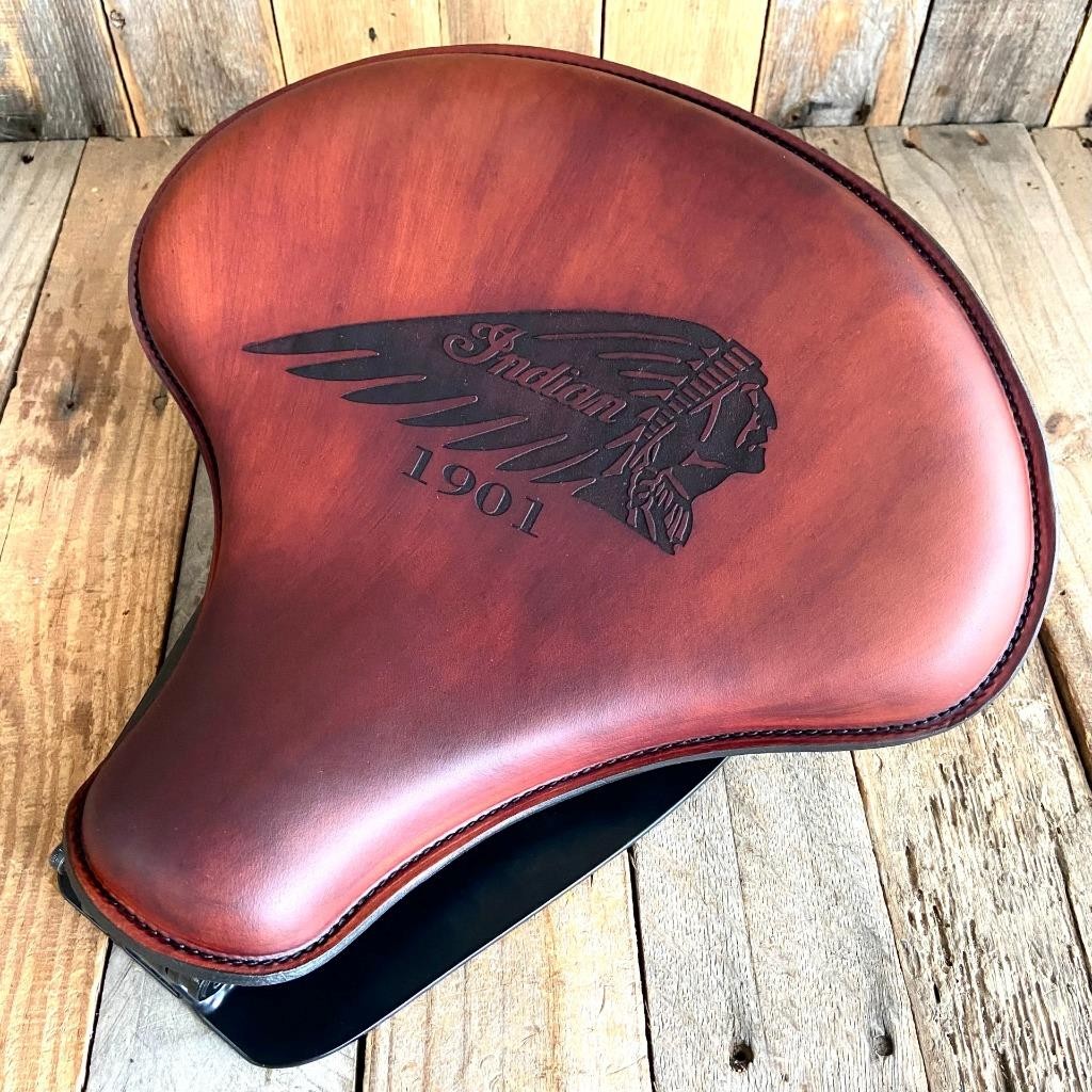 2025-2026 Indian Scout Bobber Leather Tattoo Spring Seat Conversion Mounting Kit