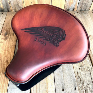 2025-2026 Indian Scout Bobber Leather Tattoo Spring Seat Conversion Mounting Kit