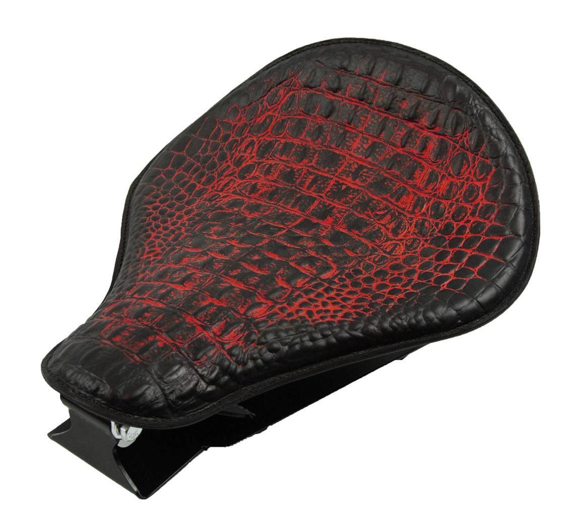 1988-2007 Honda Shadow 600 VLX VT 13x15 Spring Seat Mounting Kit Red Alligator