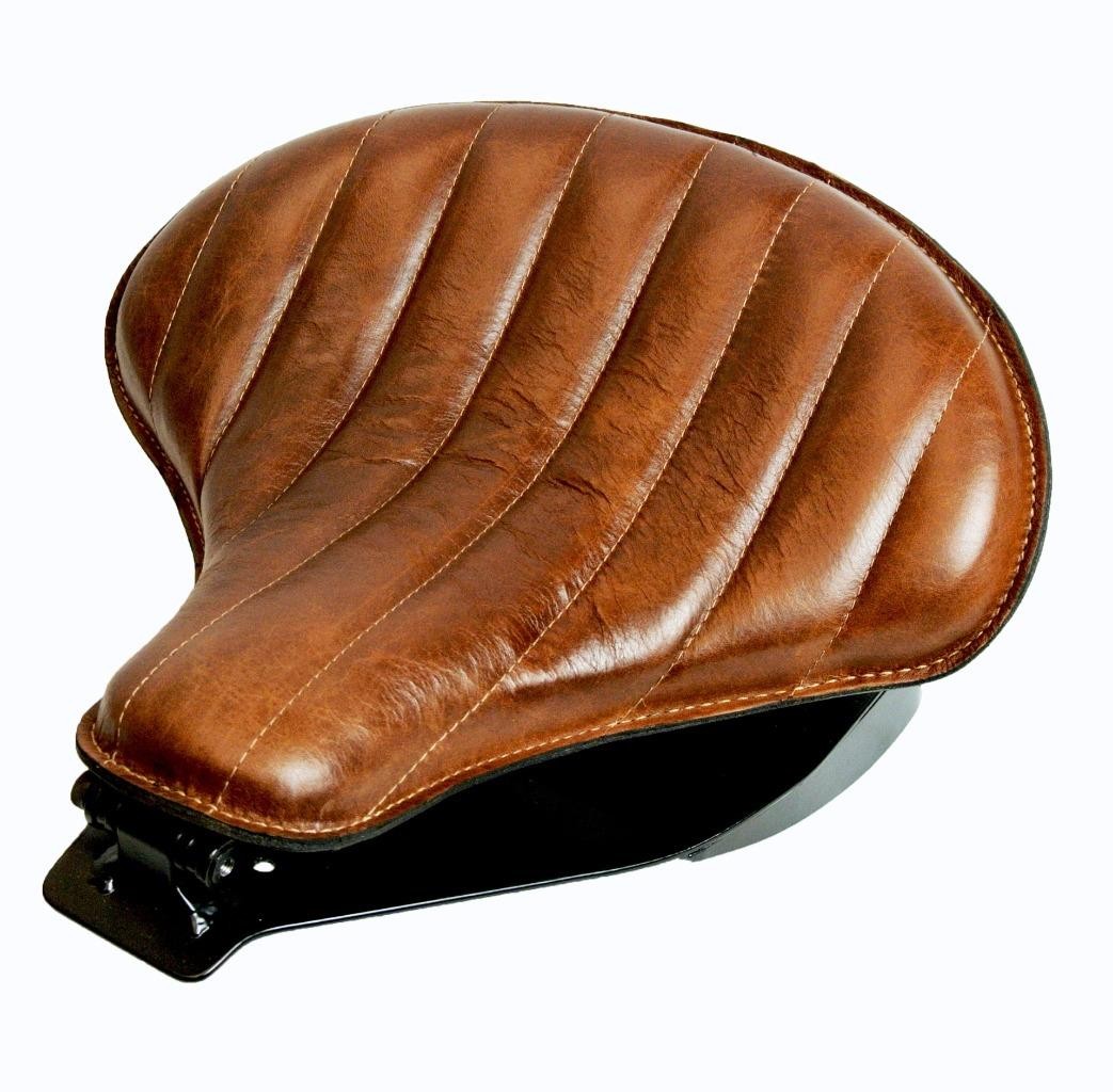 2025-2025 Indian Scout Bobber Spring Seat 15x14 Tractor Tan Leather Mounting Kit