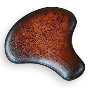 2022-2026 Indian Chief Dark Horse Spring Leather Seat Mounting Kit Brown Tooled