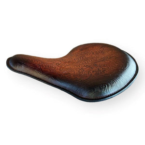 2022-2026 Indian Chief Dark Horse Spring Leather Seat Mounting Kit Brown Tooled