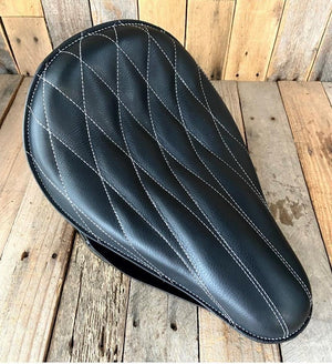 2000-2017 Harley 11x16 Softail Spring Seat Mounting Kit Black Diamond Leather - Mother Road Customs