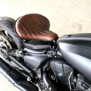2015-2024 Indian Scout Bobber Spring Seat Tuck Roll Tractor Leather Mounting Kit - Mother Road Customs
