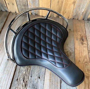 Spring Solo Seat Harley Touring Indian Chief Road King 17x16 Tractor Grab Rail - Mother Road Customs