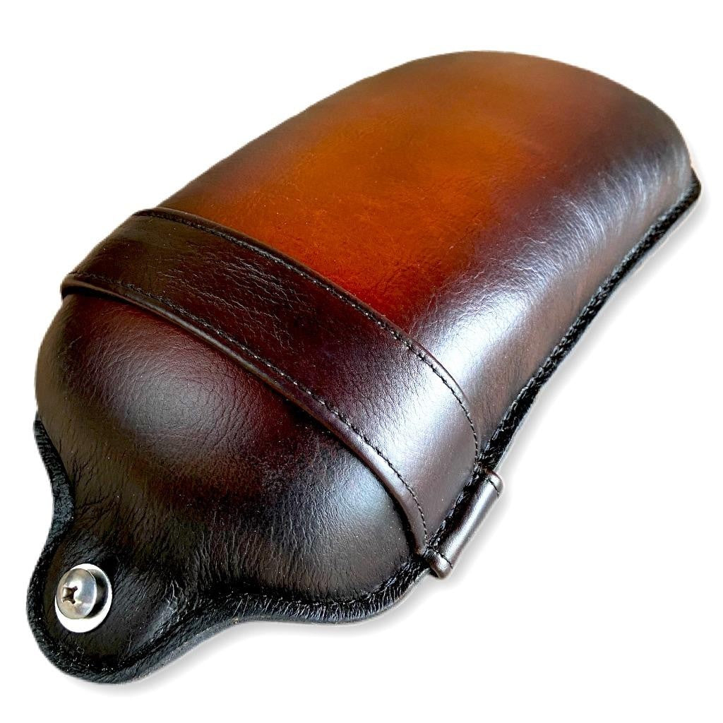 2022-2026 Indian Chief Dark Horse Bobber Brown on Brn Passenger Pad Leather - Mother Road Customs