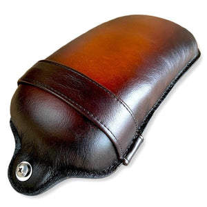 2022-2026 Indian Chief Dark Horse Bobber Brown on Brn Passenger Pad Leather - Mother Road Customs