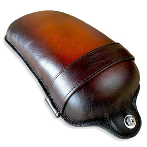 2022-2026 Indian Chief Dark Horse Bobber Brown on Brn Passenger Pad Leather - Mother Road Customs