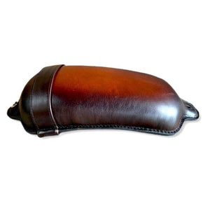 2022-2026 Indian Chief Dark Horse Bobber Brown on Brn Passenger Pad Leather - Mother Road Customs