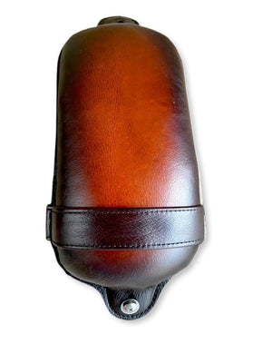 2022-2026 Indian Chief Dark Horse Bobber Brown on Brn Passenger Pad Leather - Mother Road Customs