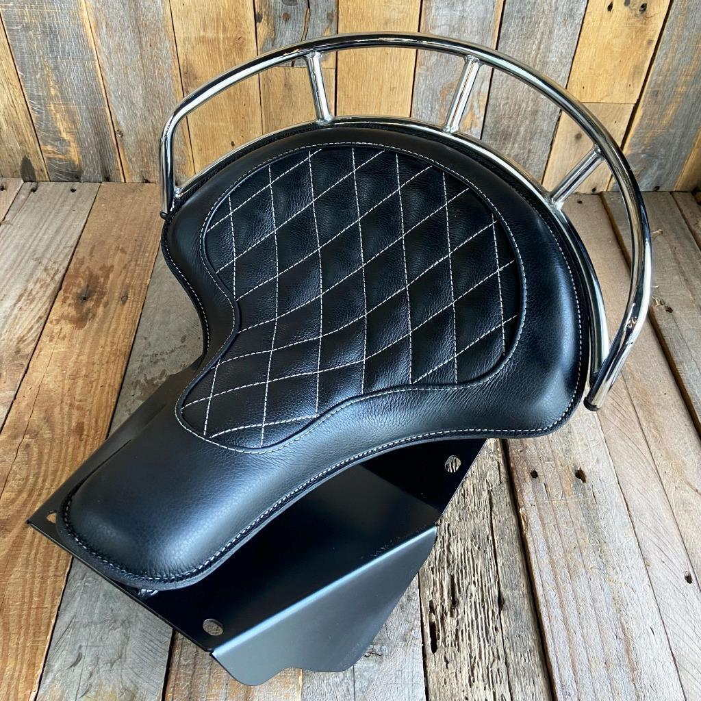 Harley Touring Spring Seat Conversion Mounting Kit 1998-2025 Diamond Grab Rail