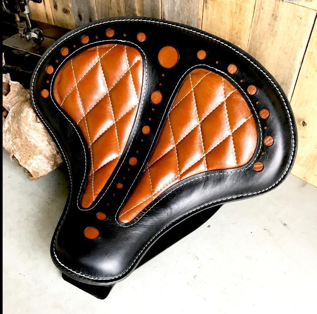 2022-2025 Indian Chief Dark Horse Spring Seat Mounting Kit Tan Diamond Window