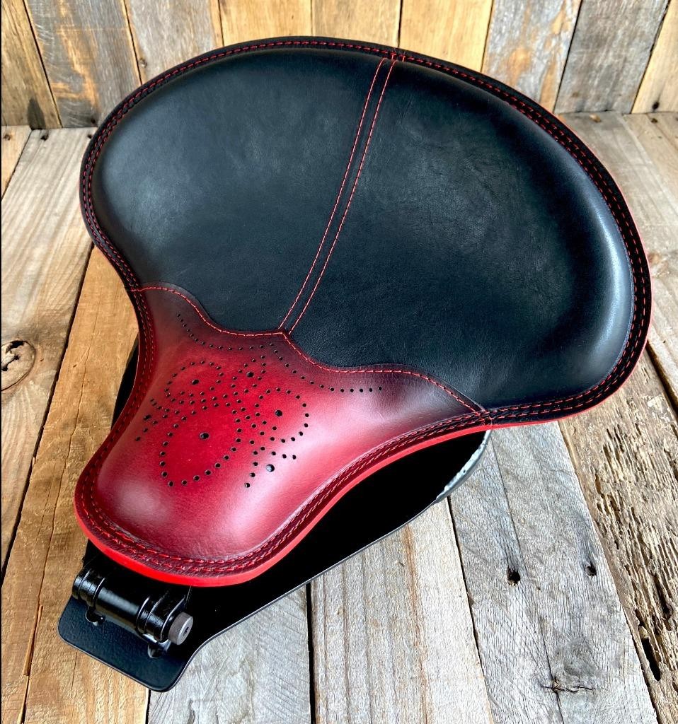 2025-2025 Indian Scout Bobber Tractor Spring Seat Mounting Kit Red Wingtip