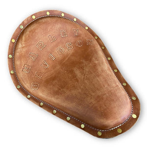 2007-2009 Sportster Harley Spring Seat Conversion Kit Tan Dist P-Pad Tool Roll