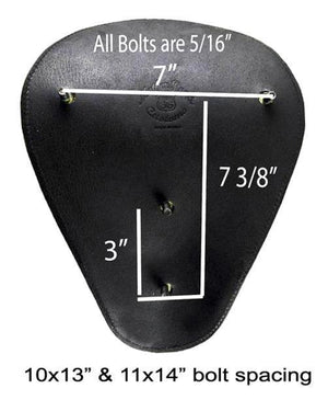 2007-2009 Sportster Harley Spring Seat Conversion Kit Tan Dist P-Pad Tool Roll