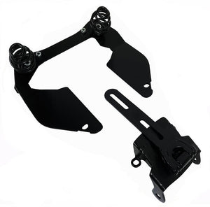 2018-2024 Harley 11x16 Softail Spring Seat Mounting Kit Black Diamond Leather - Mother Road Customs