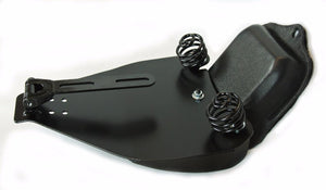 2000-2017 Harley Davidson Softail Spring Seat Black Window Tractor Mounting Kit - Mother Road Customs