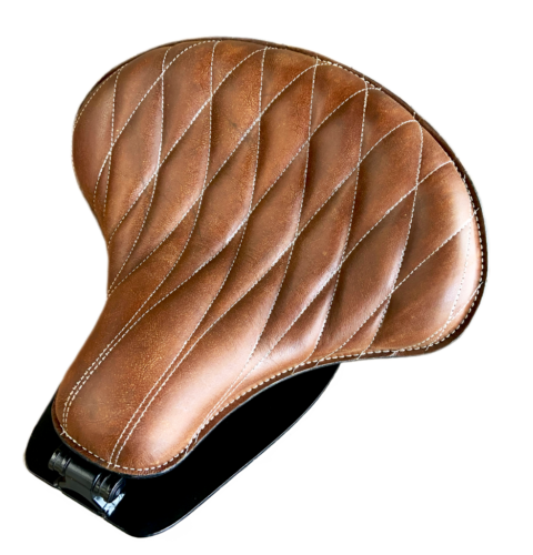 2015-2024 Indian Scout, Bobber Spring Tractor Seat 15x14 Br Leather Mounting Kit