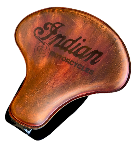 2015-2024 Indian Scout, Bobber Spring Seat 15x14 Tractor Leather Mounting Kit br