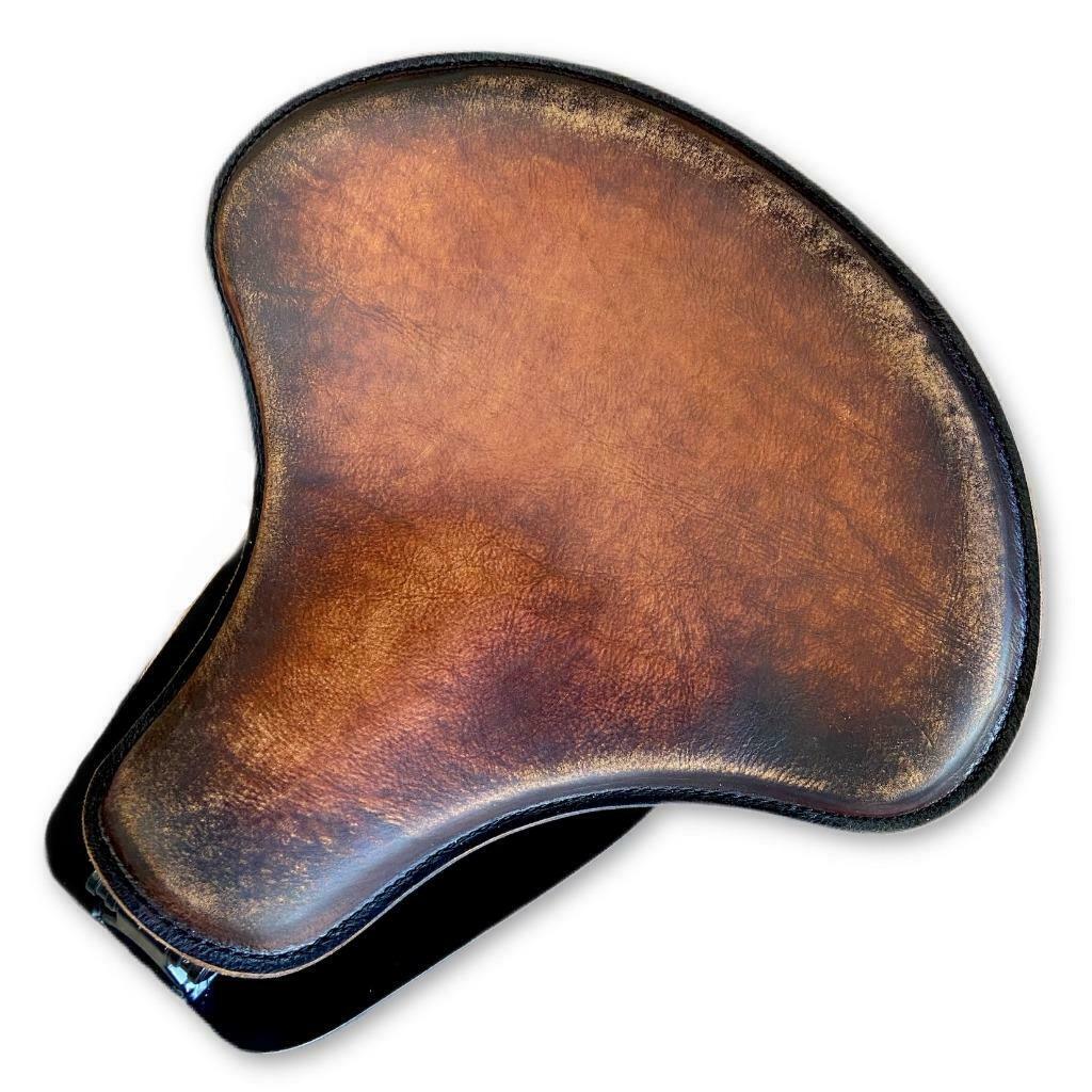 2015-2024 Indian Scout Bobber Tractor Seat Mounting Kit Brown On Brown Distressed Spring