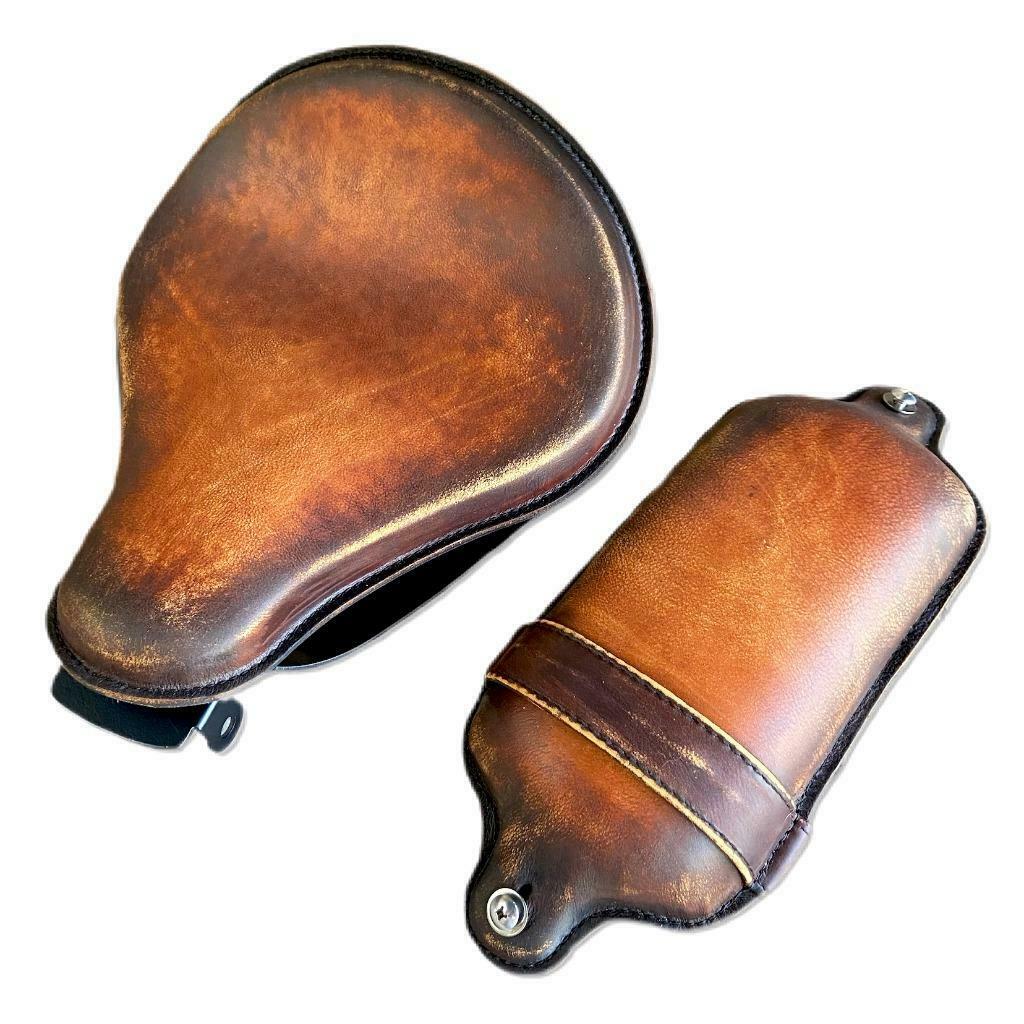 2010-2022 Sportster Harley Kit Spring Seat Brown On Brown Dist