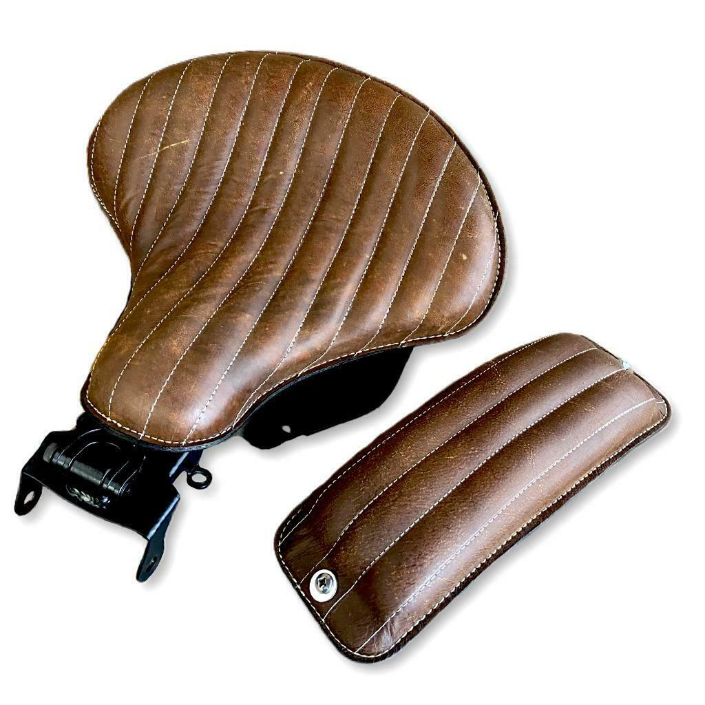 2018-2025 Harley Softail Spring Seat Mounting Kit Tractor Brown Dis 15x14" P-Pad