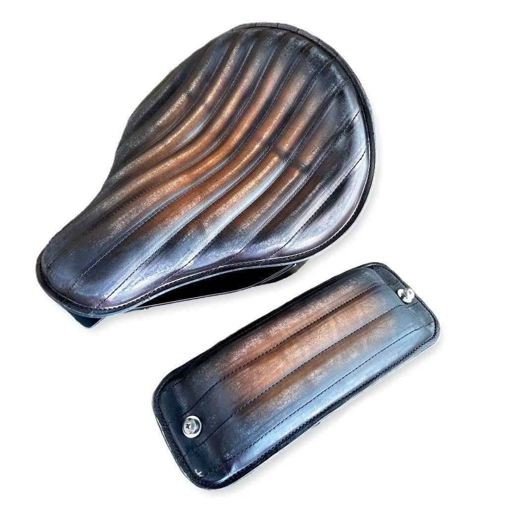 2000-2017 Harley Softail Ant BrnDis Tuck Roll Spring Seat Passenger Mounting Kit