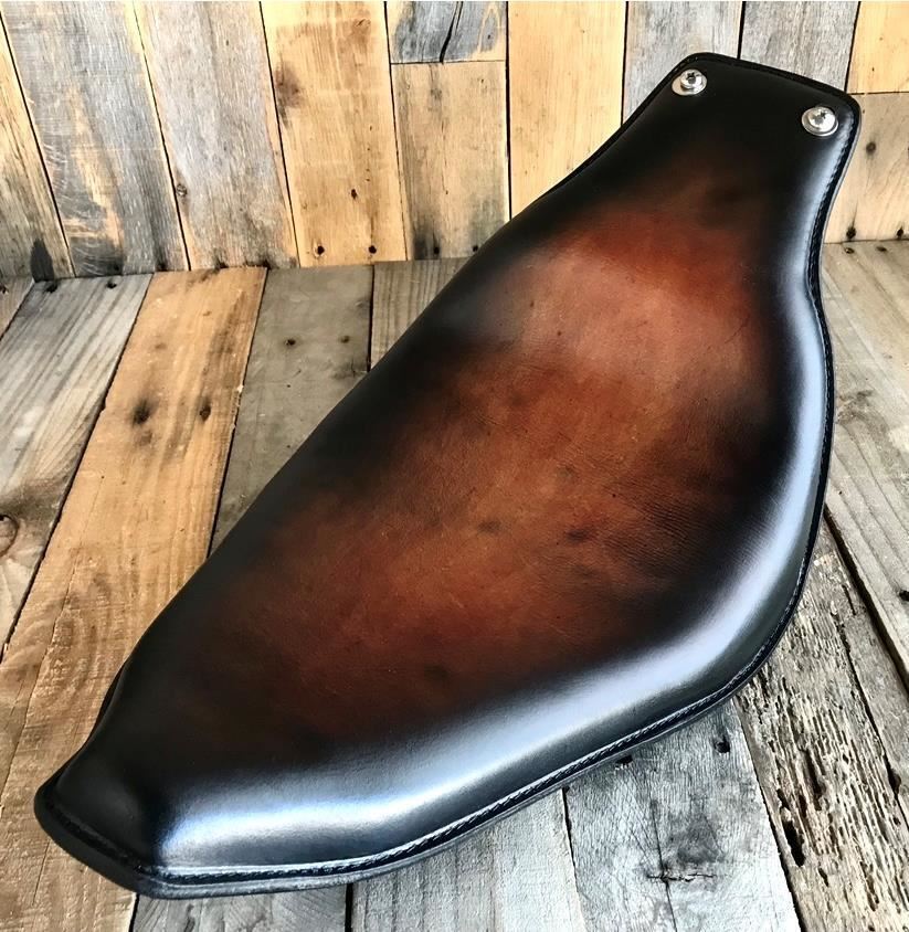 2014-2025 Yamaha Bolt Seat xvs 950 R Spec Antique Brown Leather On The Frame