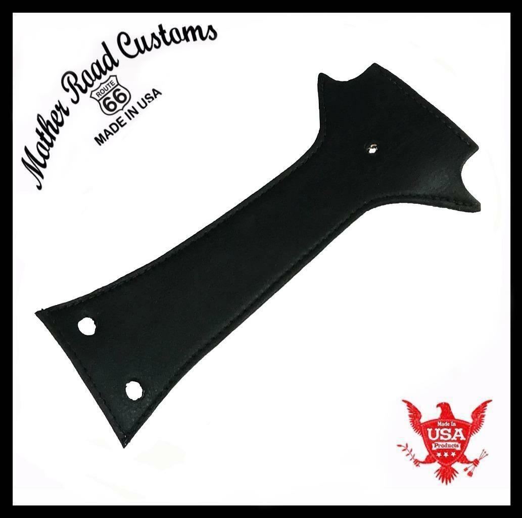 2018-2025 Harley Softail Black Leather Tank Bib Slim Heritage Street Bob Deluxe