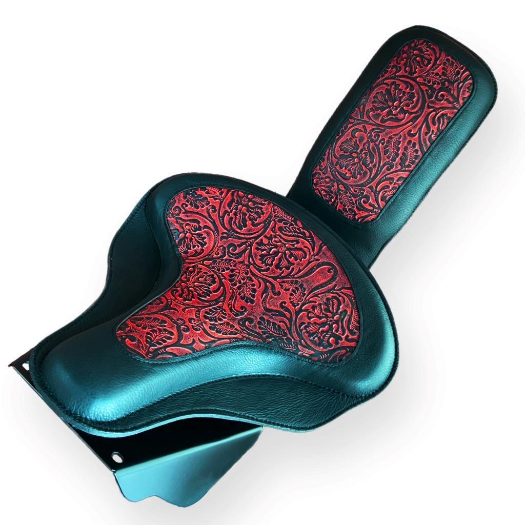 Harley Touring Spring Seat Conversion Mounting Kit 1998-2025 Ant Red Oak Leaf