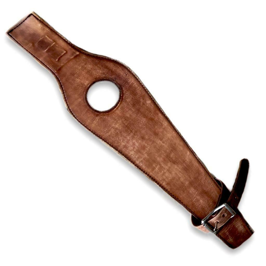 2004-2022 Sportster Harley Brown Distressed Leather Tank Bib Fits All Models