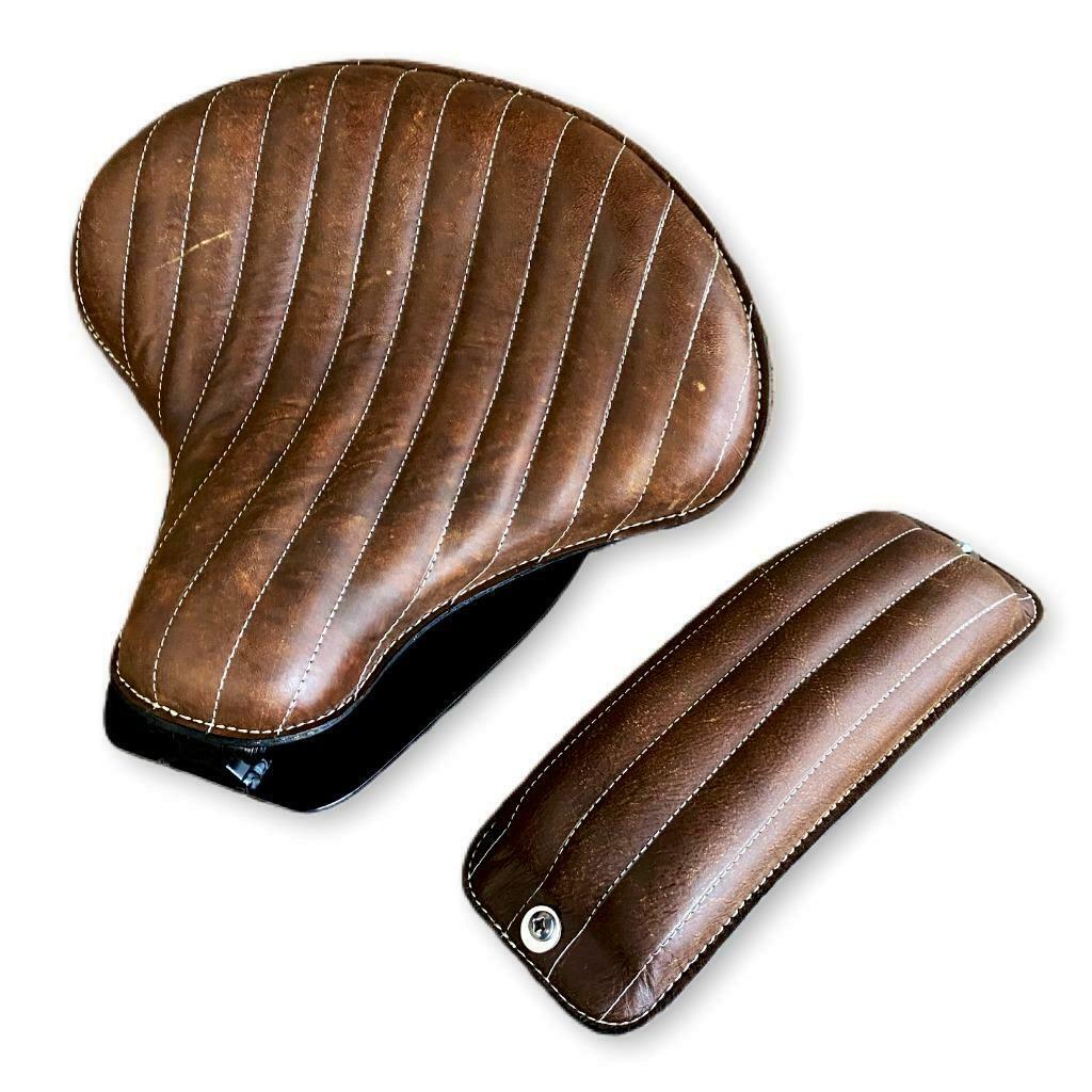 2015-2024 Indian Scout 15x14" Brown Dist Tractor Spring Seat Mounting Kit P-Pad