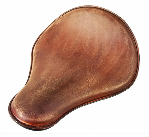 2017-2025 Triumph Bonneville Bobber Seat 13x15 Brown Distressed