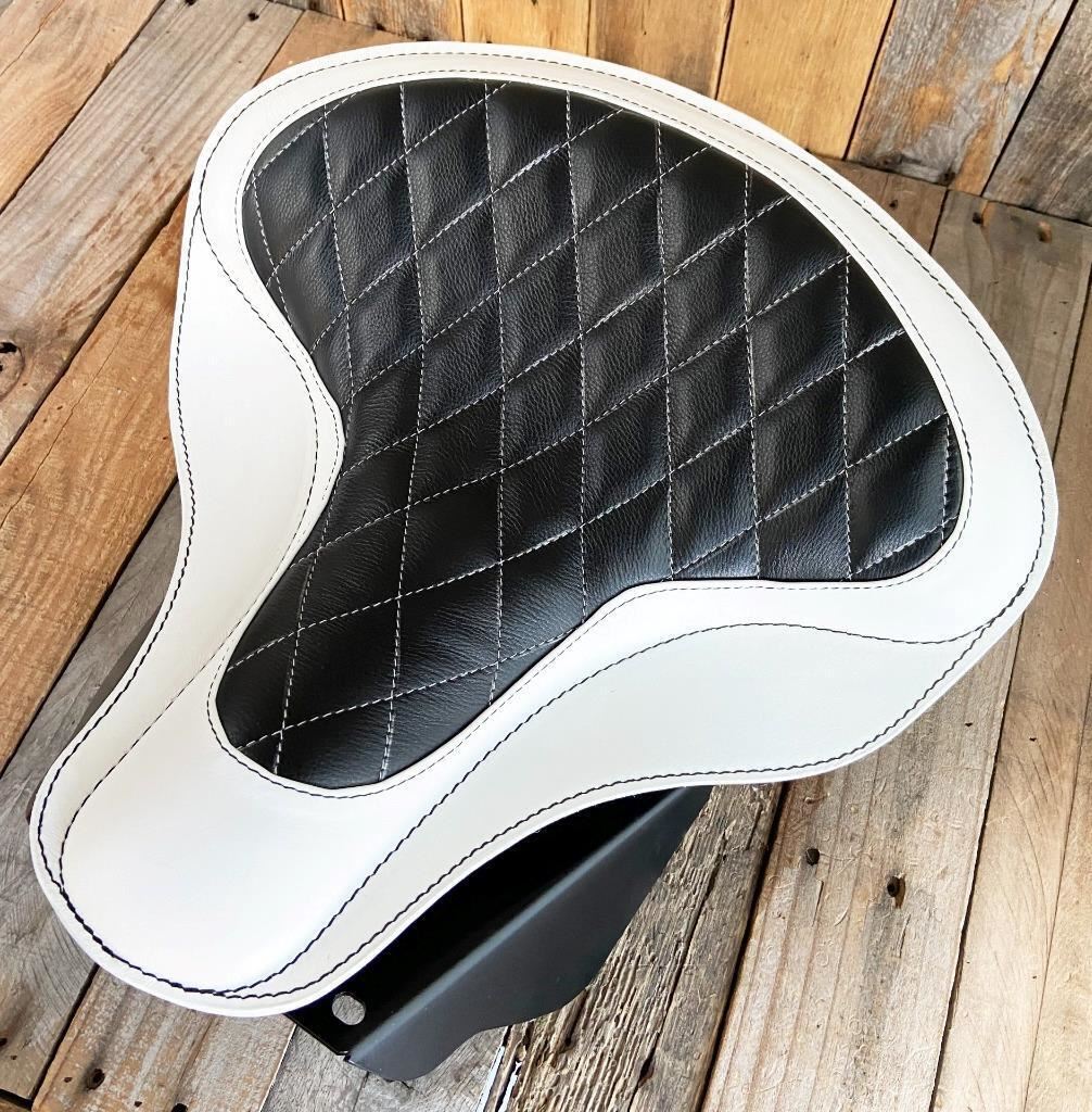 Harley Touring Spring Seat Conversion Mounting Kit 1998-2025 Blk Diamond Window