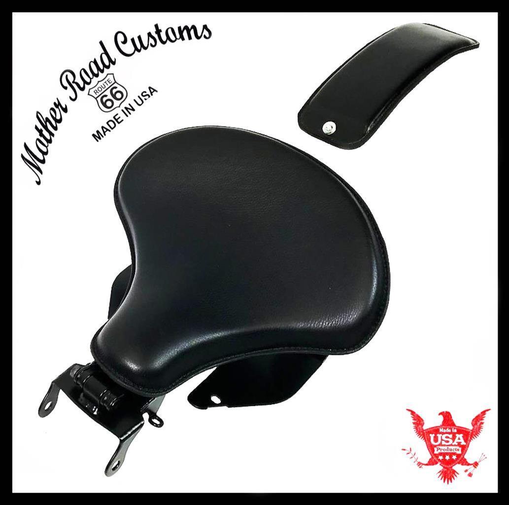 2018-25 Harley Softail Spring Conversion Mounting Kit  Black Seat 15x14" P-Pad