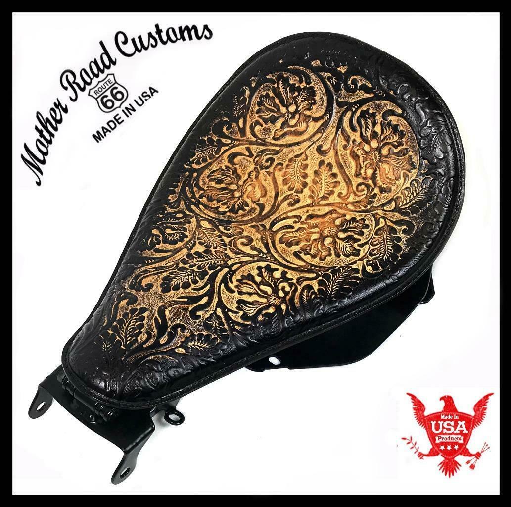 2018-2020 Harley Softail Spring Seat Conversion Mounting Kit 11x16" Oak Leaf bc - Mother Road Customs