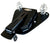 07-09 White Diamond Stitch 11x13x1" Seat Black P-Pad Spring Kit Sportster Harley