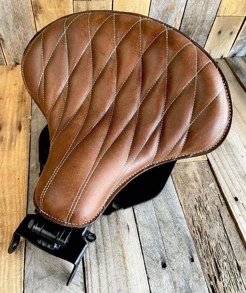 2018-2025 Harley Davidson softail Spring Tractor Seat 15x14 Leather Mounting Kit