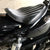 2010-2020 Harley Sportster On The Frame Seat Kick UP Blk Tuck Roll Leather Seat - Mother Road Customs