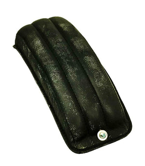 2004-2006 Harley Sportster Black Distressed Leather Tuck Roll Seat P-Pad Seat - Mother Road Customs