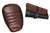 2015-2020 Indian Scout & Bobber Swing Arm Saddle Bag Black & Brown Leather MRC - Mother Road Customs