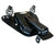 07-09 Sportster Harley Nightster Spring Seat Pad Kit Black & White Alligator bcs - Mother Road Customs